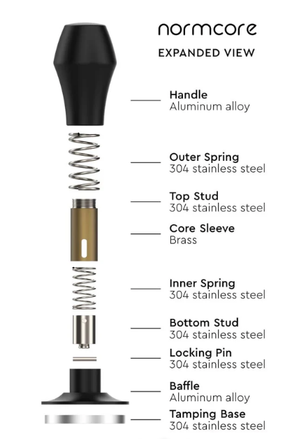Normcore V4 Coffee Tamper (Black)