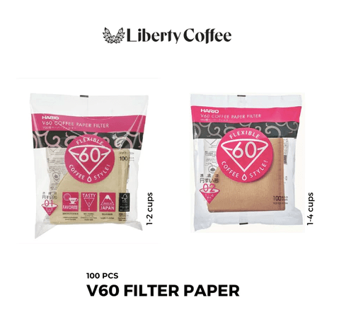 Hario V60 Paper Filters - Liberty Coffee